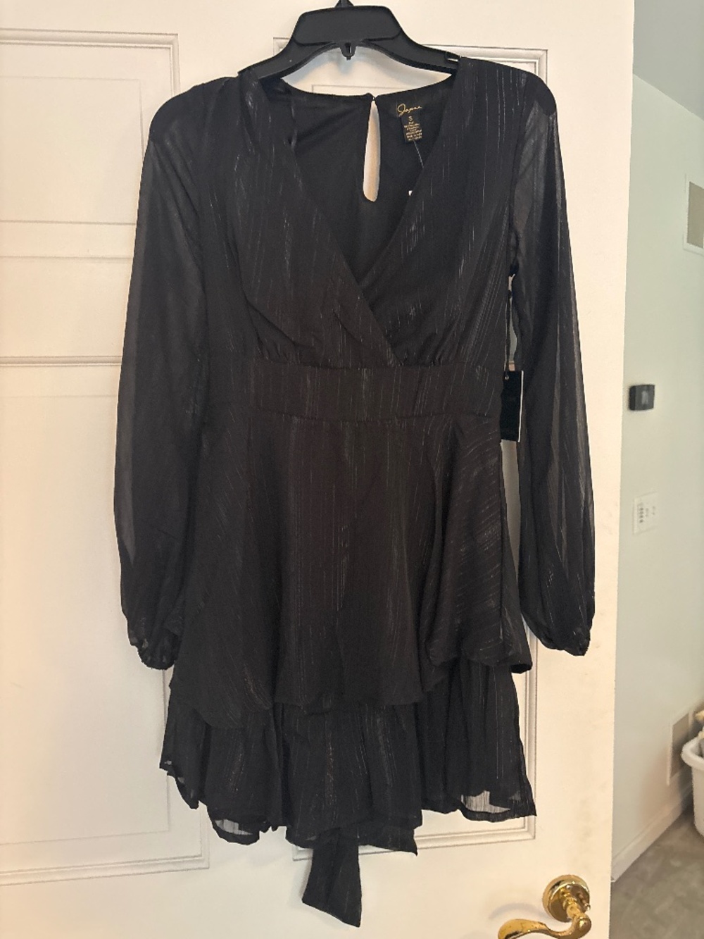 Short black dress